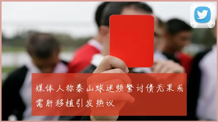 媒体人称泰山球迷频繁讨债无果或需肝移植引发热议